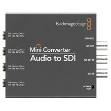 Location Blackmagic Design – Mini Converter Audio to SDI