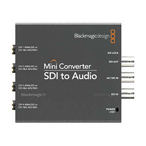 Location Blackmagic Design – Mini Converter SDI to Audio